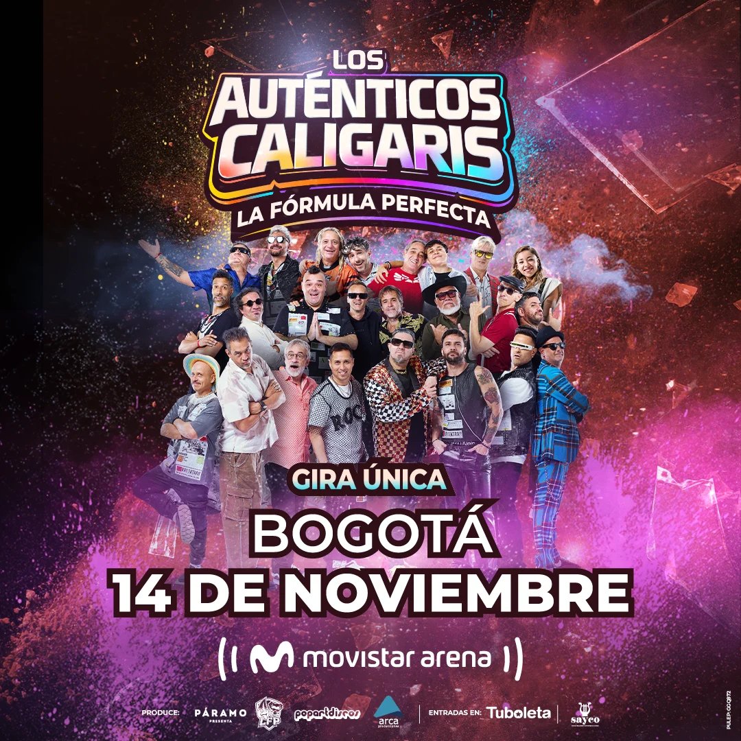 PogotaConcerts's tweet photo. #Alerta
Habilitaron vista parcial y últimas boletas segundo y tercer piso
Los Caligaris junto a los auténticos decadentes
14 de noviembre en el Movistar Arena
Boletería en https://t.co/PhmYhmMuK8
Otro evento @paramo_presenta
#Comparte #Apoya https://t.co/7CMYwcNMxu