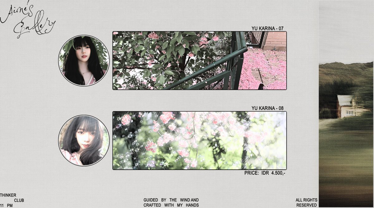 mondschrifte's tweet photo. A repost would be much appreciated! #bealanja

I know it's a bit late, but if you're still looking for Karina layouts, I do have them with me, gals. I have 20 layouts of her in scenery look mode that you can claim right away through my DM/Telegram. Thank you. ♥︎ https://t.co/JUkQmczpEr