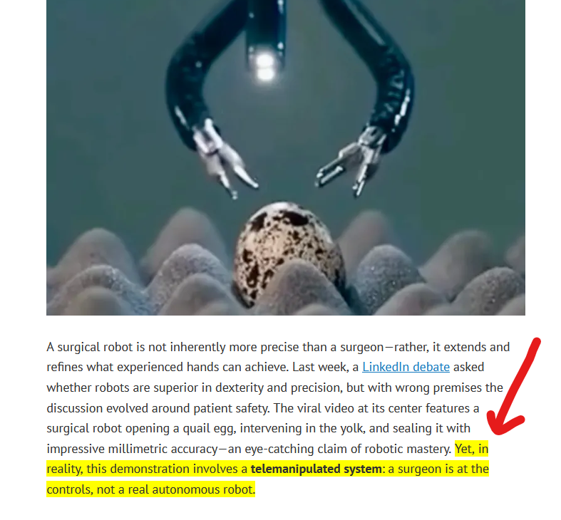 _LeonAnton's tweet photo. @InterestingUni I knew the movements were too human to come from the robot.

https://t.co/Z04zZPH71z https://t.co/PJCRsUqFow