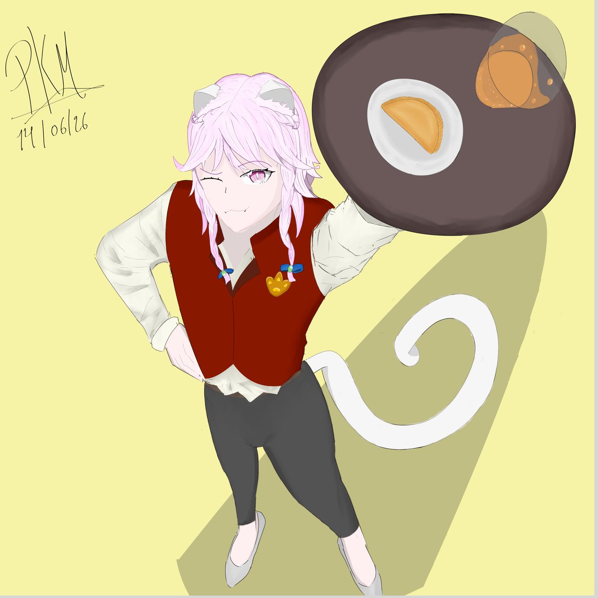 PKM_501's tweet photo. hellouda! la protagonista de la publicación es maya! otro pj del comic que ando trabajando, espero les guste. 
#digitalart #oc #furry https://t.co/A0Pm6BXwxr