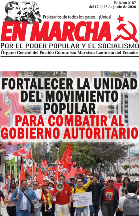 EnMarchaPCMLE's tweet photo. Te invitamos a leer el nuevo número del semanario EN MARCHA
👇👇👇👇
https://t.co/vY2EmH6il6 https://t.co/6FPnybf1hc