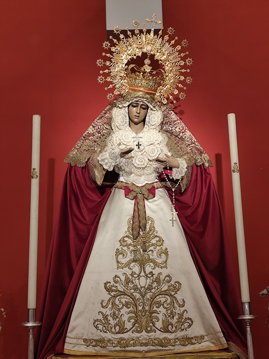 Hdadlaocordoba's tweet photo. #ACTUALIDAD || CAMBIO MARÍA SANTÍSIMA DE LA O.

"Dios te salve, María, Madre de Dios: en ti está y estuvo toda la plenitud de la gracia y todo bien". (San Francisco de Asís)

Nuestra Madre María Santísima de la O, ha sido ataviada para el tiempo ordinario. https://t.co/ZkHHayldhL