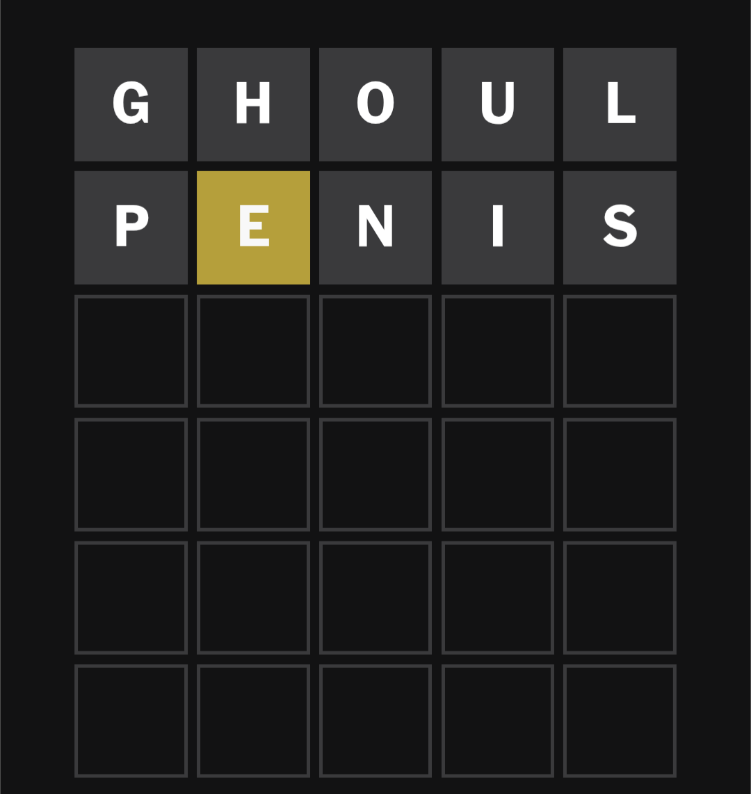 Notpockets's tweet photo. @Micavite My usual starter didn't work so I chose to believe... Ghoul penis... https://t.co/da0OkyHjkX