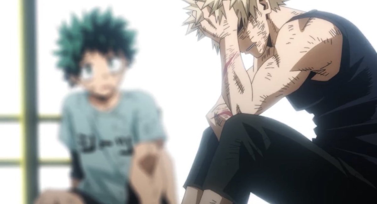 paceunknowns's tweet photo. the amount of pain katsuki was in here and the only way he could think to deal with it was with his fists. lord. my baby https://t.co/qMHzXzYREh