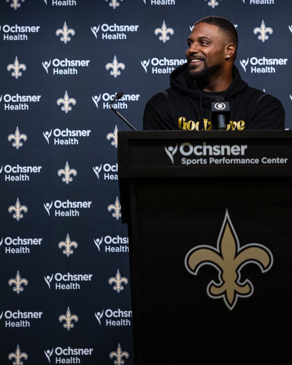 Saints's tweet photo. 16 years as a New Orleans Saint, Cam Jordan ⚜️ https://t.co/RmJr2FYpgj