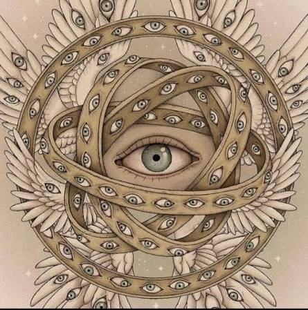 TyrReborn's tweet photo. biblical angels look completely nonsensical because a human 3 dimensional brain is trying to interpret a higher 6 dimensional being.

much like rendering errors in video games, the mind breaks when faced with an entity at this level of consciousness and interprets it as seen here https://t.co/2BmVuPNOVQ