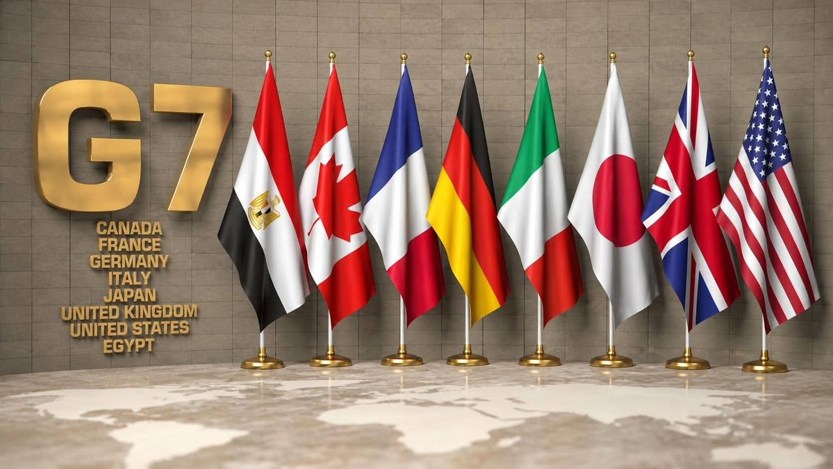 ShehabNany's tweet photo. مصر وأكبر الدول الأعلى إقتصادا في العالم..بإذن الله مصر تبقى عضو في G7 ..
#قد_الدنيا
#مصر_متأمنة https://t.co/vzMC97FHV8