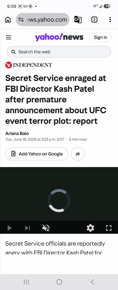 chi7510's tweet photo. @RepBrianMast @FBIDirectorKash @FBI Thank you FBI Director 
He's really on top of things https://t.co/xVG6ZTaSei
