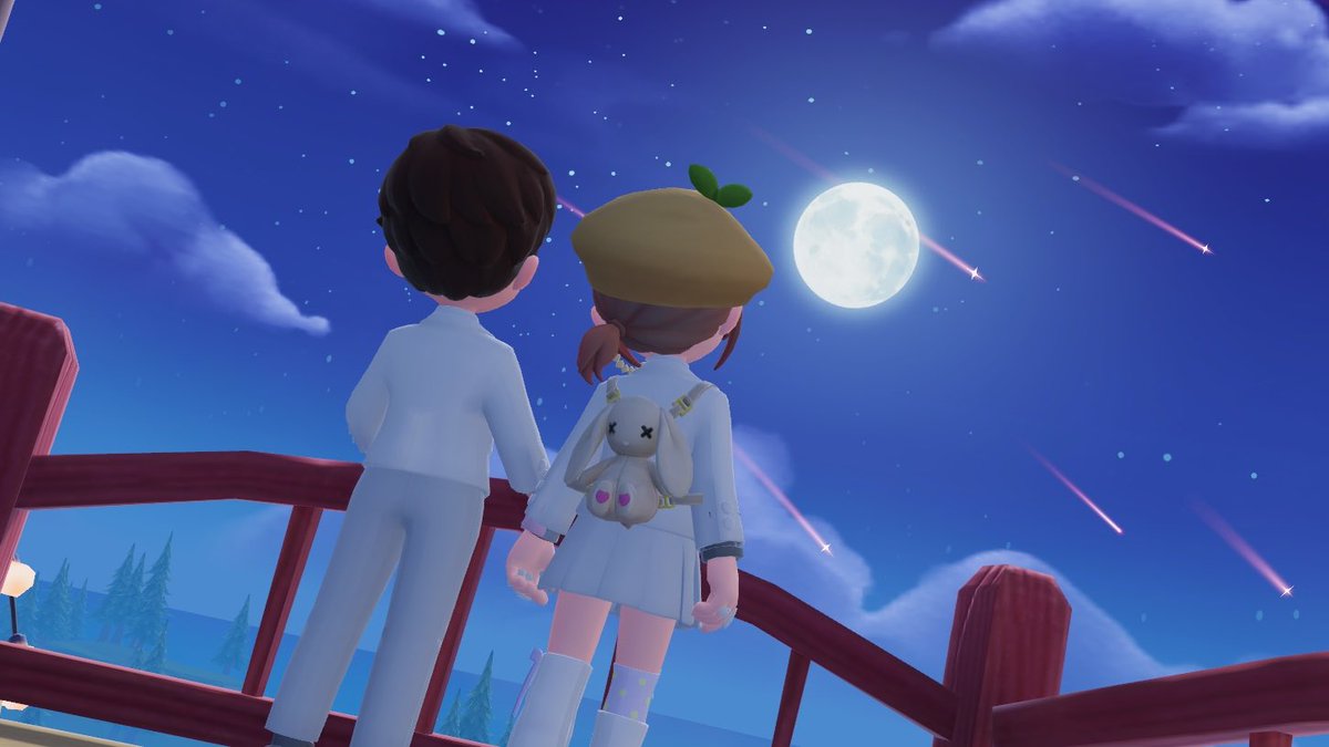 heartopiaRii's tweet photo. 昨日の夜中は流星だったね✨
ごずみんが鉱石の場所案内してくれた💎
いつもありがとう！
写真も綺麗に撮れた✌️真っ白コーデ🌟 https://t.co/DSRPBsJmqZ