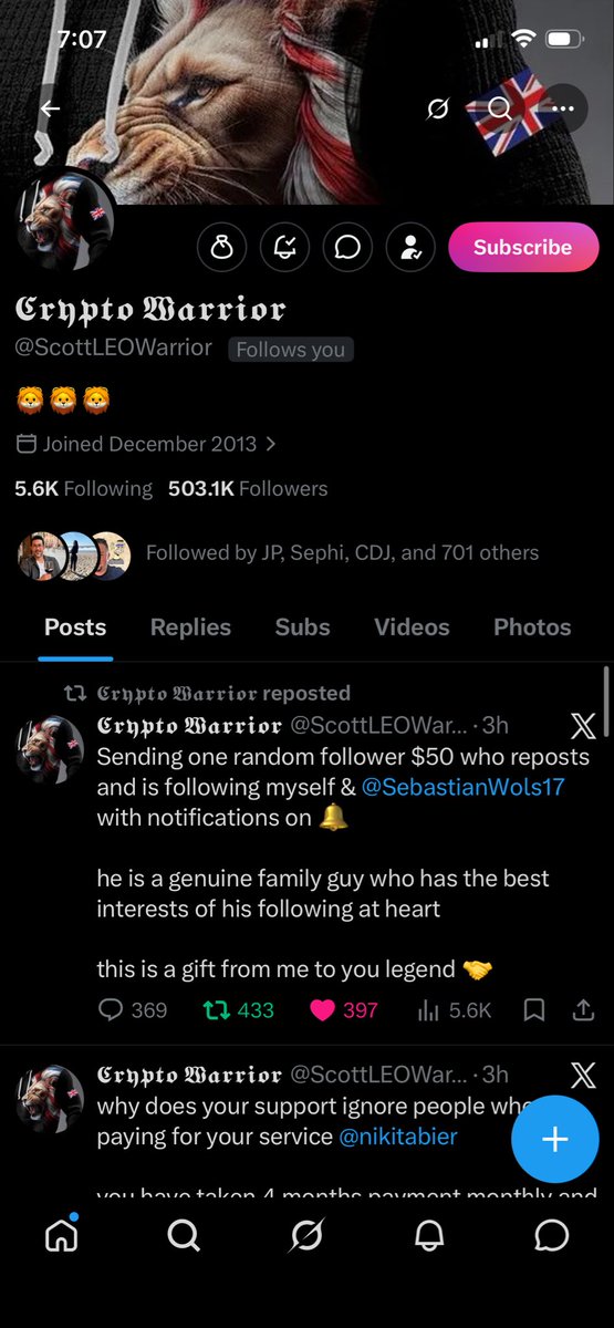 killerqueen514's tweet photo. @ScottLEOWarrior @SebastianWols17 🤞🏼 https://t.co/gHldLTTHVh
