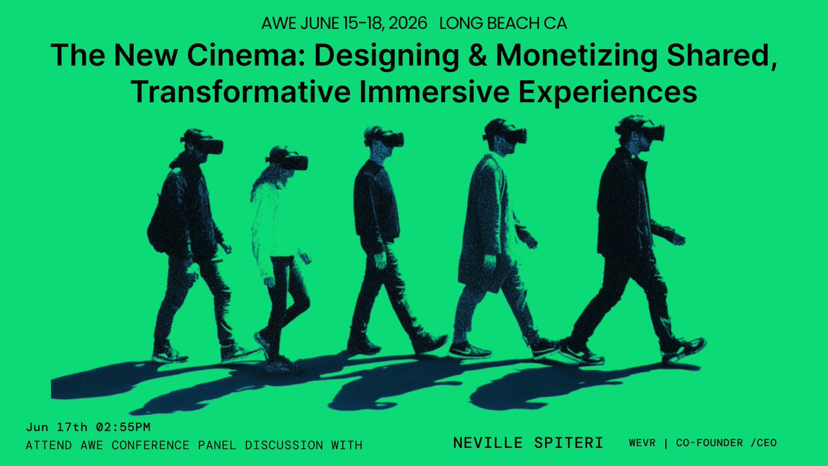 onwevr's tweet photo. At @AWE2026 this week. Doing a panel + hosting a community hangout after. If you're there and want to connect?  DM us for invite.

 #AWE2026 https://t.co/adQ1oHwtyd