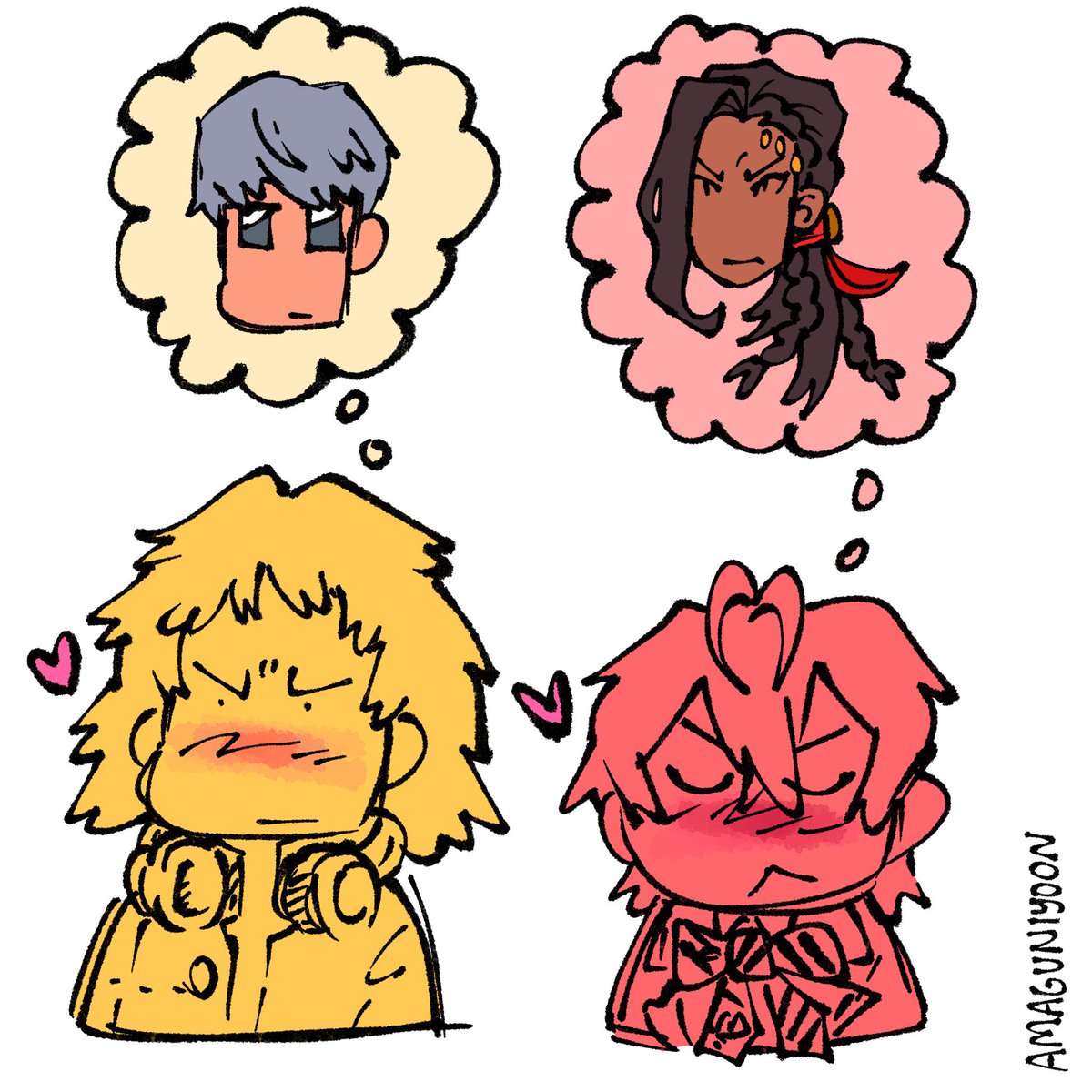 AMAGUNIYOON's tweet photo. bonus after i found out who voices yu https://t.co/Ui41xCCdzD