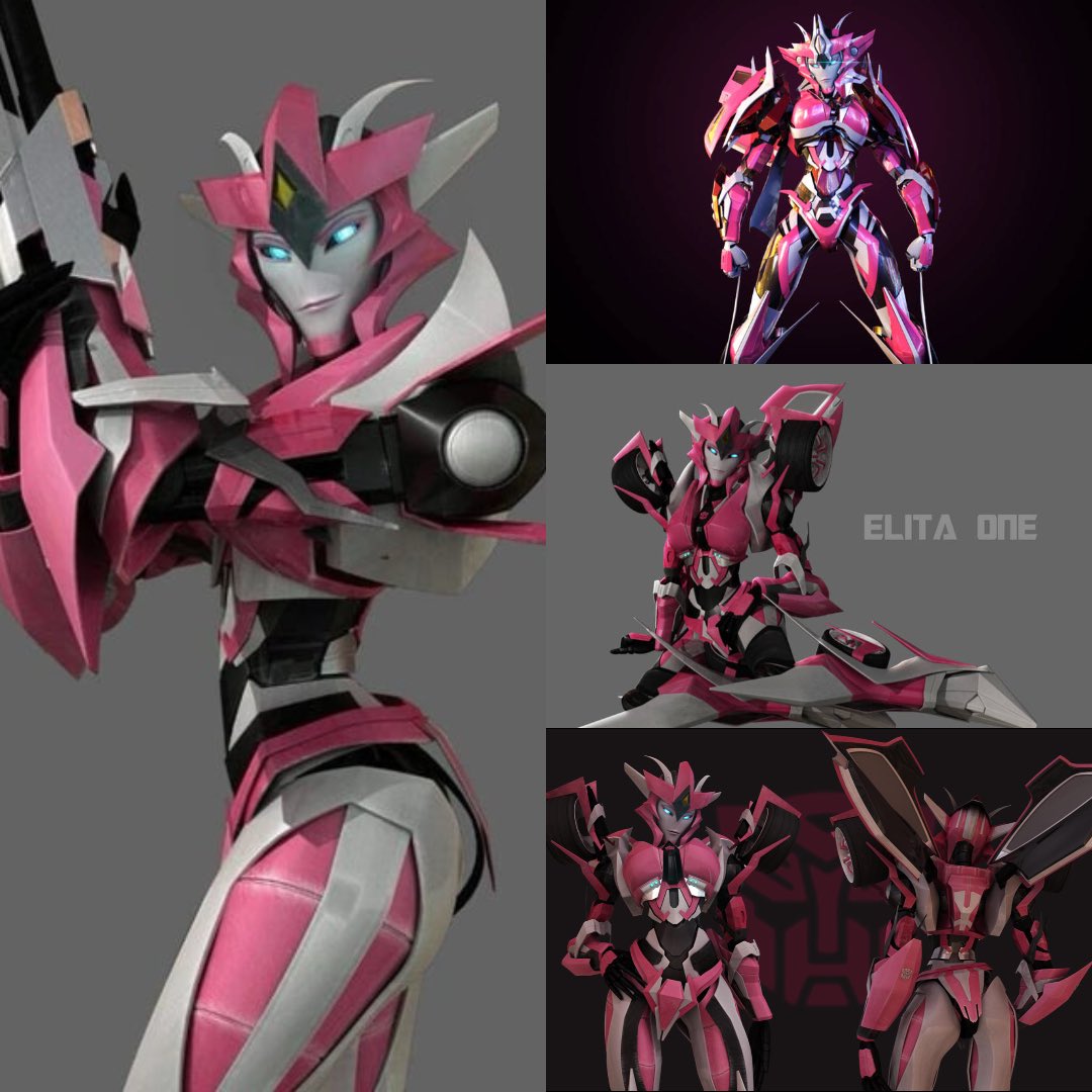 LalitoPrime2004's tweet photo. Even though she's not an official TF Prime character, she's one of the best Elita-1 designs. She's incredibly beautiful, gorgeous, and perfect. The creator outdid themselves with this design, and I have absolutely no complaints. It's definitely one of my favorite Elita-1 designs. I would have loved to see her in Prime, with the Autobots, interacting with Jack, Miko, Raphael, Fowler, and June, fighting against the Decepticons, and seeing her alongside Optimus.

Credits to the original creator: JPL-Animation