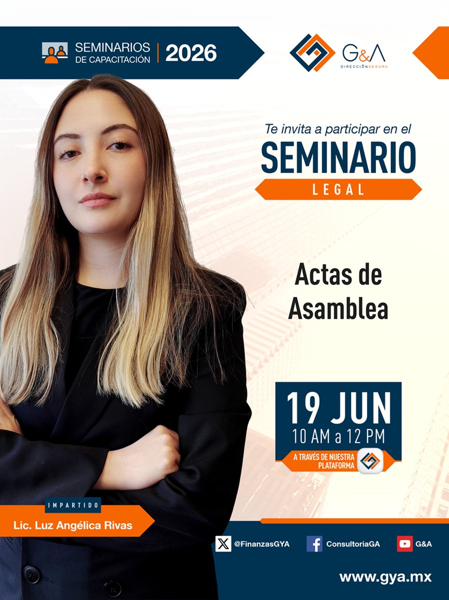 FinanzasGyA's tweet photo. Actas de Asamblea
Te invitamos a ser parte de nuestros seminarios TOTALMENTE GRATUITOS, para acceder, deberás ingresar a nuestra plataforma donde tendrás acceso a todos nuestros seminarios de capacitación:
https://t.co/chFUZLsHi9?
Canal de Youtube:
https://t.co/VXgOFqsuBU https://t.co/BTk5oxuF0C