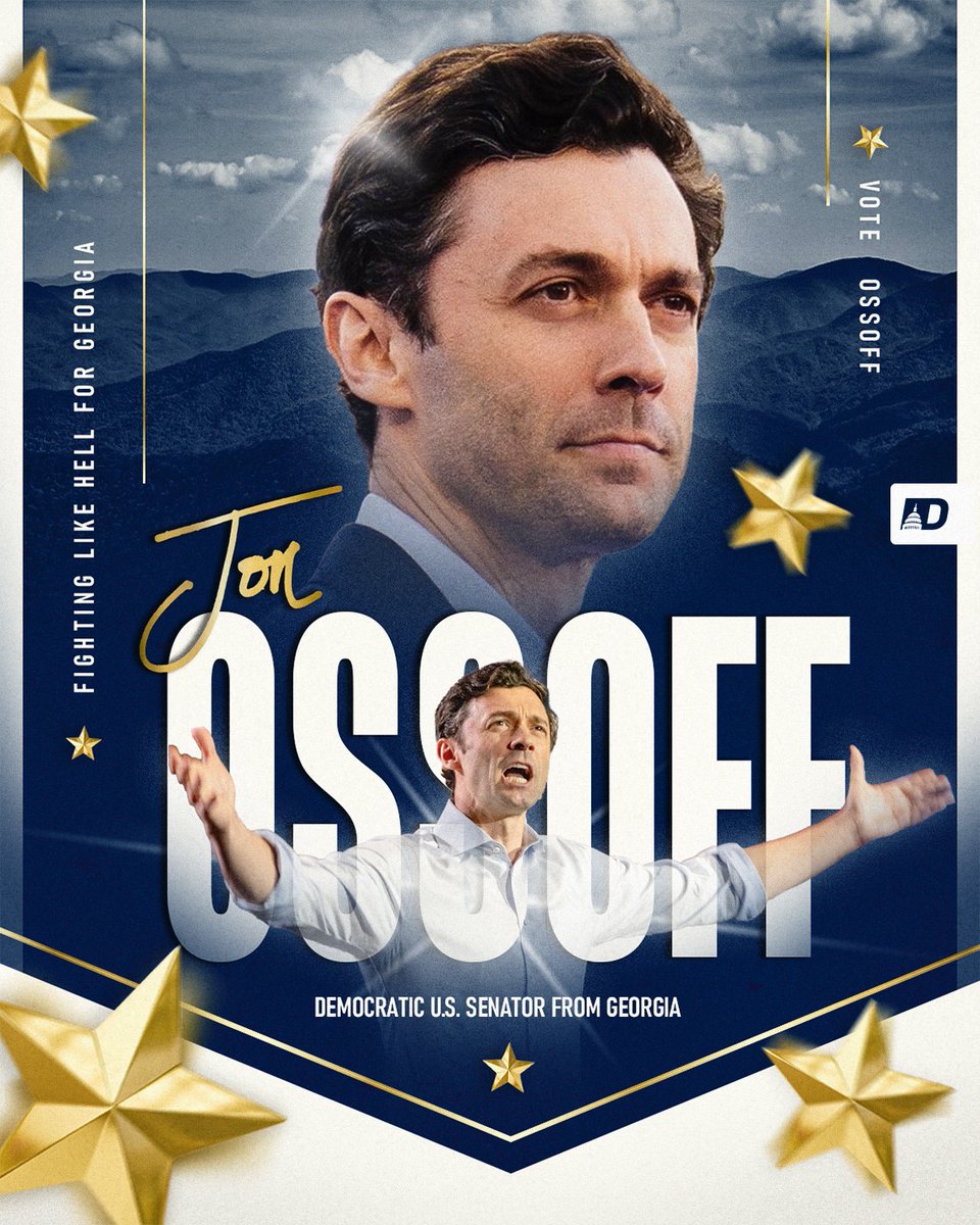 dscc's tweet photo. Jon Ossoff is fighting like hell for Georgia. https://t.co/OViUDvuqDu