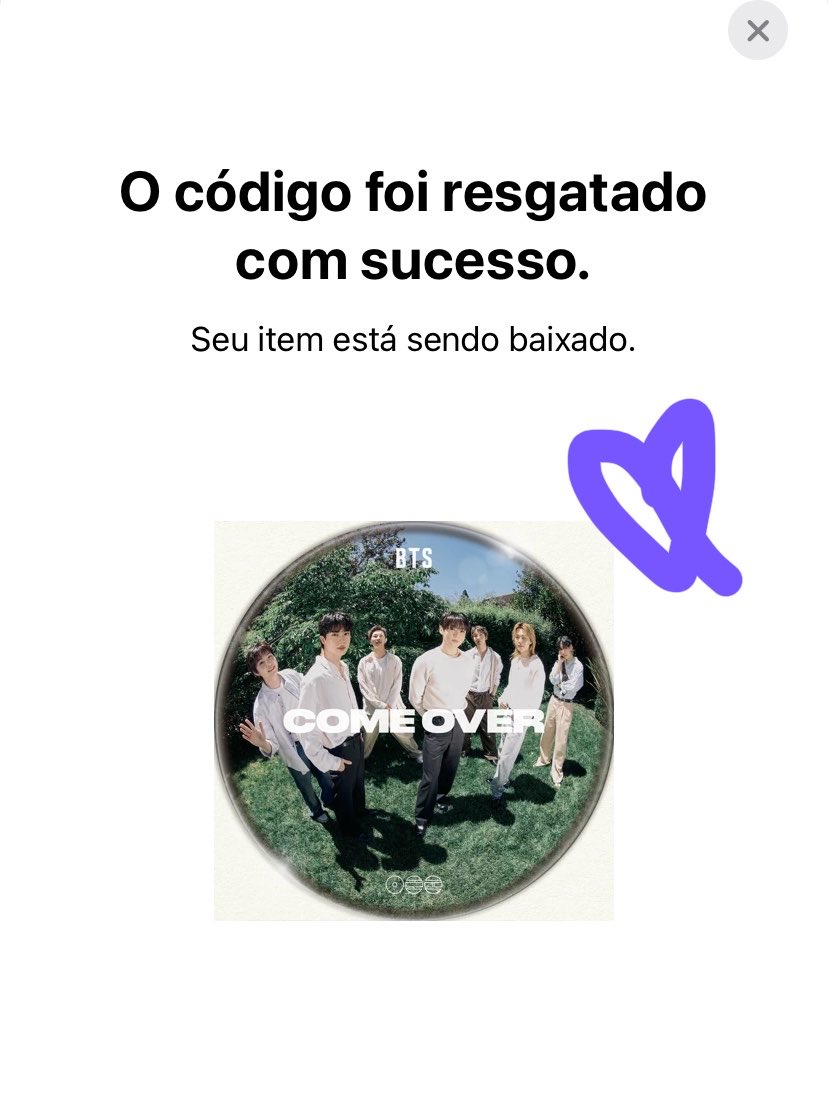 elleturtle's tweet photo. @BTSOniTunesBR COMPRE COME OVER NO ITUNES BRASIL https://t.co/VWSRwbkxRx