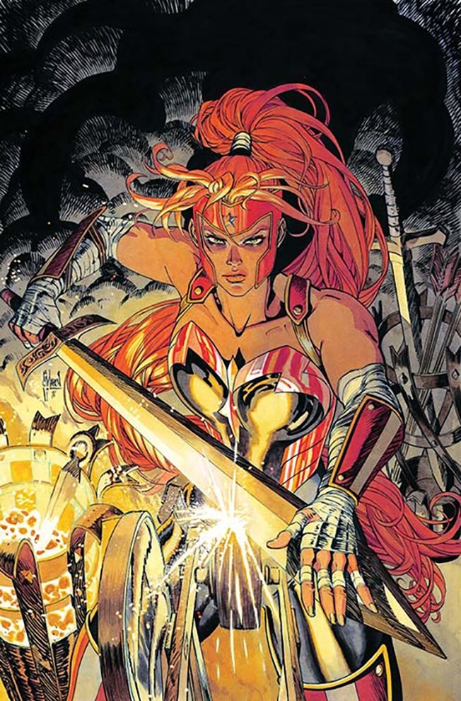 JTWonderdome's tweet photo. I think we are seeing more writers such as Stephen Williams and Tate Brombal who want to write and use more of Wonder fam members who are WOC like Nubia, Yara Flor, Philippus, and Artemis. I'm happy to see Yara and Philippus getting their shine https://t.co/XGVMSkdi7Q