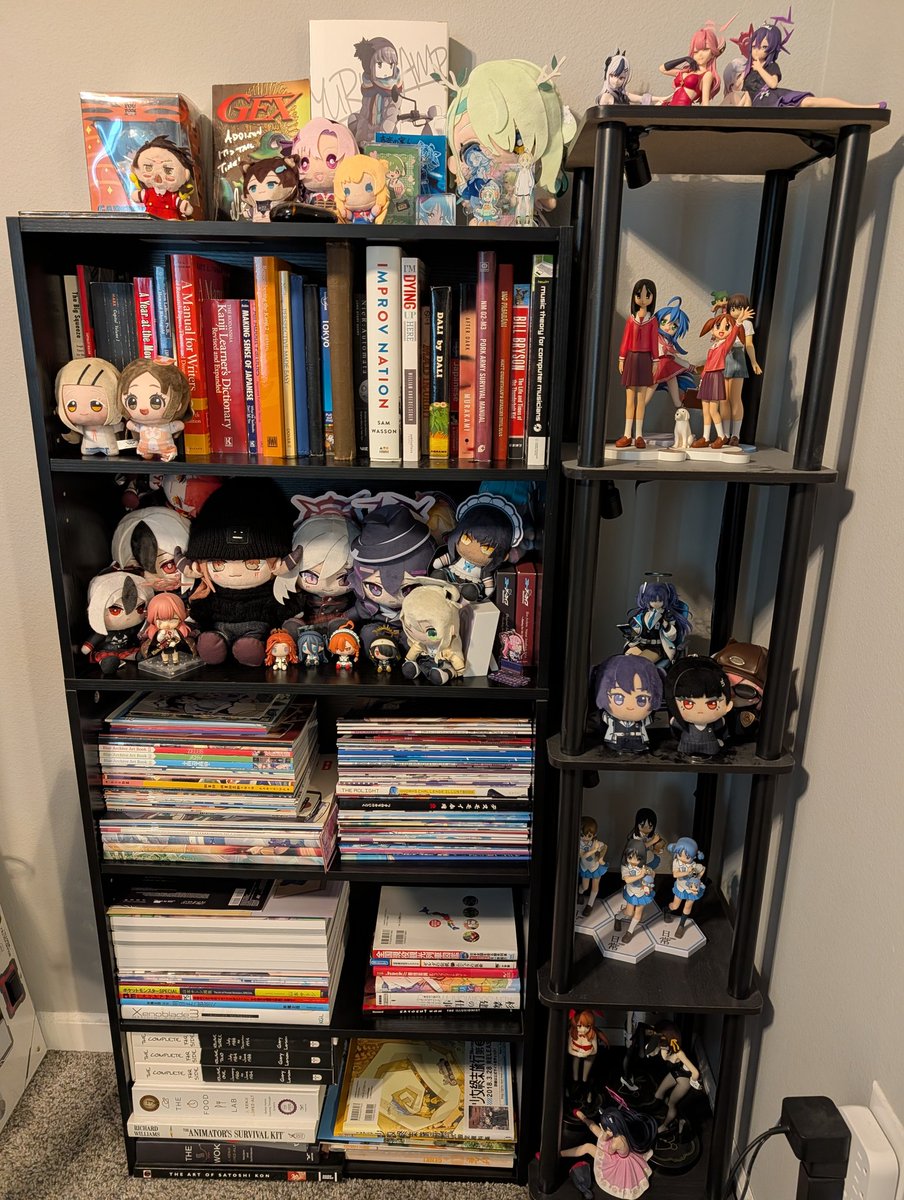 akd's tweet photo. New bookshelves. https://t.co/weQLSek93c