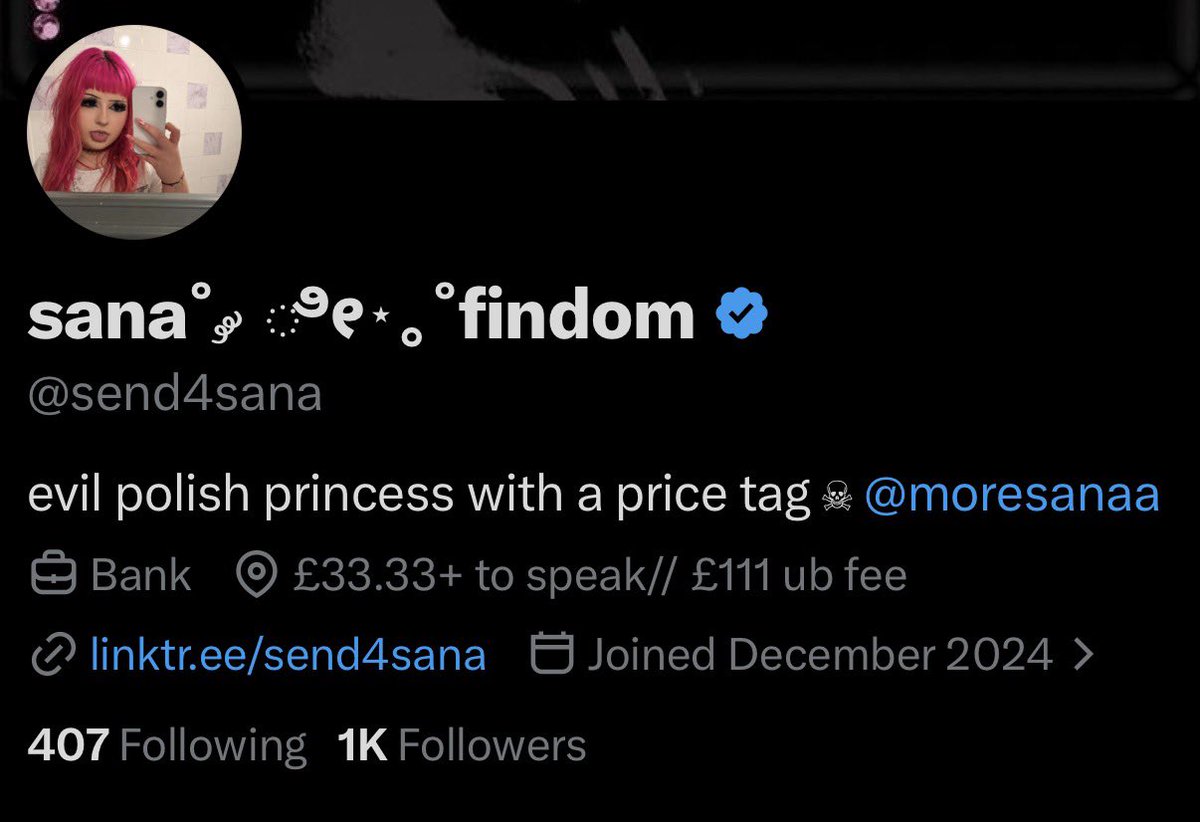 sana˚ ༘ ೀ⋆。˚findom tweet media