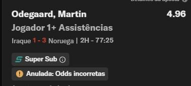 peixeesperto's tweet photo. QUE NOJO, @BetMGMBR 

Sério que uma odd 4.96 em assistência é “odd incorreta”?

Vocês estão de brincadeira? A regulamentação é clara: depois de contratada, aposta não pode ser alterada.

Absurdo deixar só o apostador com risco: se o mercado mexe contra vocês, vocês anulam? O risco é só pra gente?

Que nojo, imoral, conduta podre. 

Iremos até as últimas consequências. Se preparem para uma PENCA DE PROCESSOS.