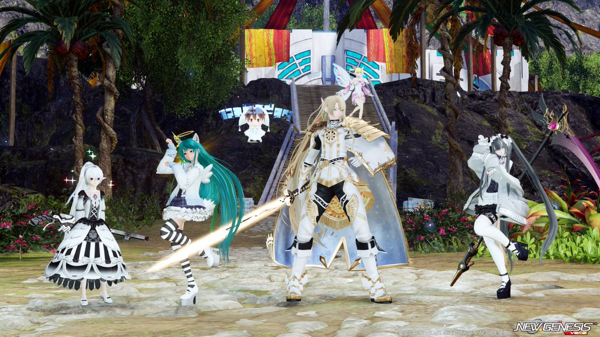 yuuki_ngs's tweet photo. 緊急後にみんなで記念撮影～♪

#PSO2NGS_SS 
#メンテの日なのでssを貼る https://t.co/SAbbqqHQRf