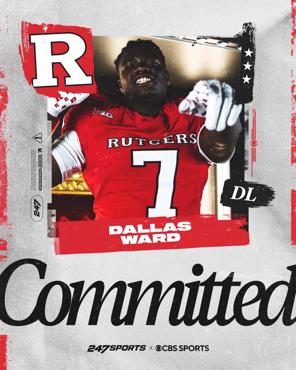 BrianDohn247's tweet photo. Rutgers wins Big Ten battle and lands DL @mr_dallasward and he breaks down decision. (FREE)

https://t.co/j5vy1LcXhC https://t.co/UHPzwise2E