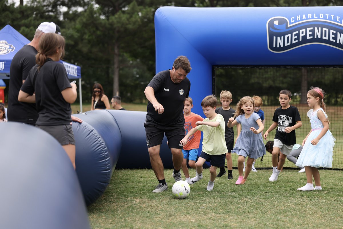 independence_sc's tweet photo. Great day celebrating end-of-year events at Croft Elementary School &amp; JV Washam Elementary School⚽🎉

Love getting out in the community and sharing the game with students!

#theindependenceway #community #youthsoccer https://t.co/ZeXcWR6BHy