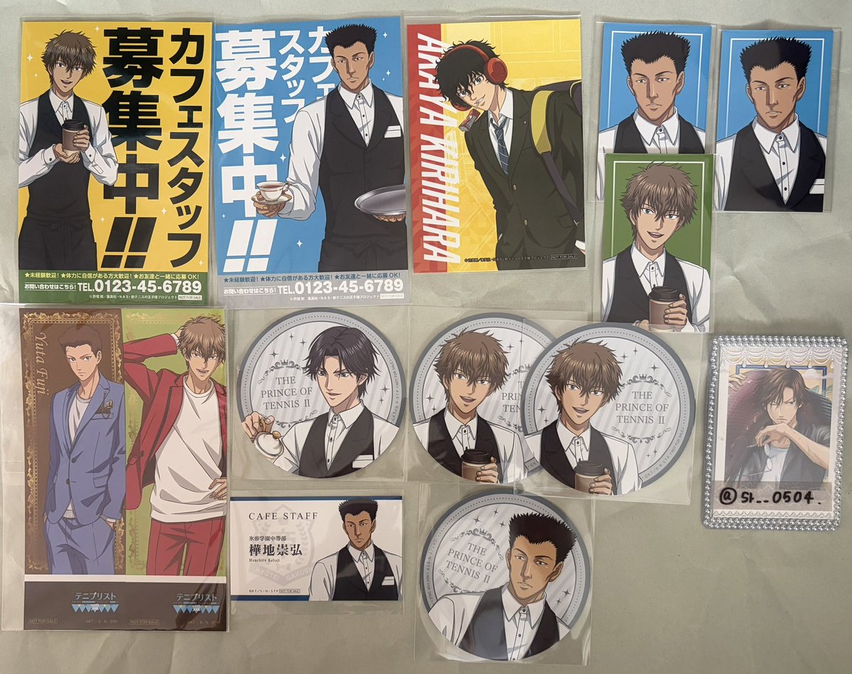 sr__0504's tweet photo. 〖譲渡/交換〗 新テニスの王子様 テニプリ オーロラアルカナカード 中外カフェ ザ ハイライツ お守りステッカー DeNA タワレコ カラ鉄

譲→画像1～4枚目
求→特典300～定価(＋送料)
ハイライツアクキー  アルカナ 手塚 不二

アクキー最優先
譲渡は纏めてのみ、よろしくお願いします https://t.co/qfZhG5pUNe