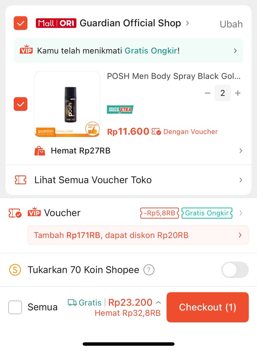 PromoShopee12's tweet photo. Beli 2 lebih hemat 27rb, harga satuannya 22ribuan😍👇🏻
https://t.co/teoJFk1XgA https://t.co/3ZmZEIjLpt