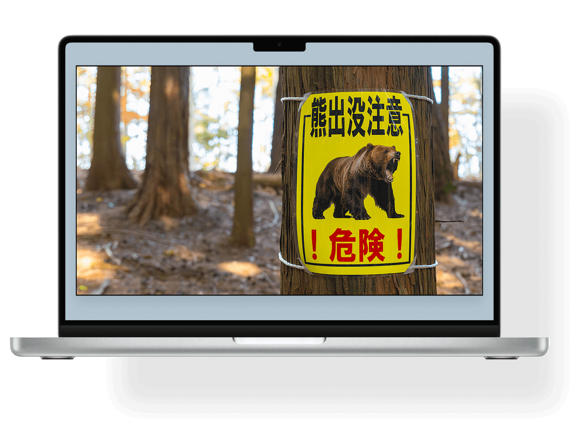 MITANIJYOSYS's tweet photo. ＼AI で何を解決できるだろう？／

＜危険検知×AI＞
クマが“身近なリスク”に。
AIでクマを検知し通知するプロトタイプをご紹介。
製造現場など、安心・安全を守る新たな活用も期待されます。
https://t.co/qbY09KyF2m
#三谷産業 #AI活用 https://t.co/3804P1ifP9