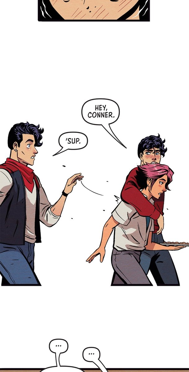 Samcamp_'s tweet photo. And we are back to our regularly scheduled issue 28 of Jon Kent: This Internship Is My Kryptonite! Enter Uncle Conner and the twins, which have questions not even Jon can answer. Maybe a trip to a certain bottled city might help?

https://t.co/dGDKKuNbQL https://t.co/Kwfa6Twhue