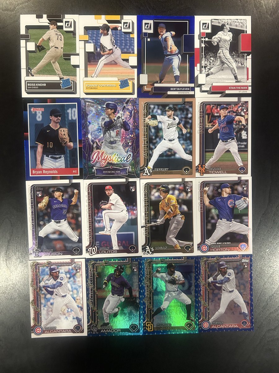 BullSchmidt1920's tweet photo. Various #MLB #Baseball cards.

$1.00 each. 

See profile for details. #Hobby #Collecting https://t.co/m1nyuTo6kd