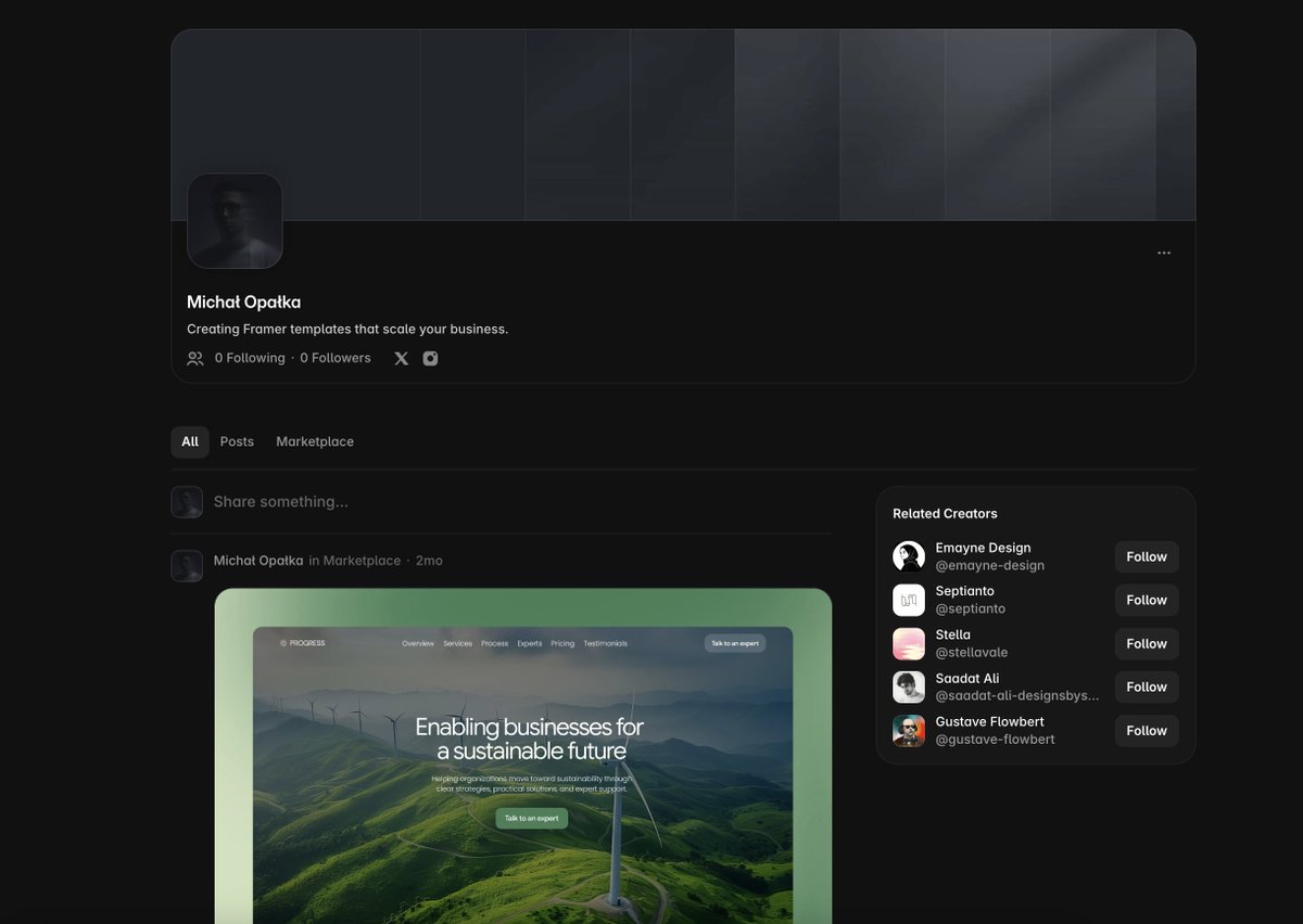 midtoneux's tweet photo. I've been looking for a good reason to get back posting here. I think there is no better than what just happened with @framer community.

Follow me here: https://t.co/7ZsLXsPLZ1 https://t.co/lXARQmnfkV