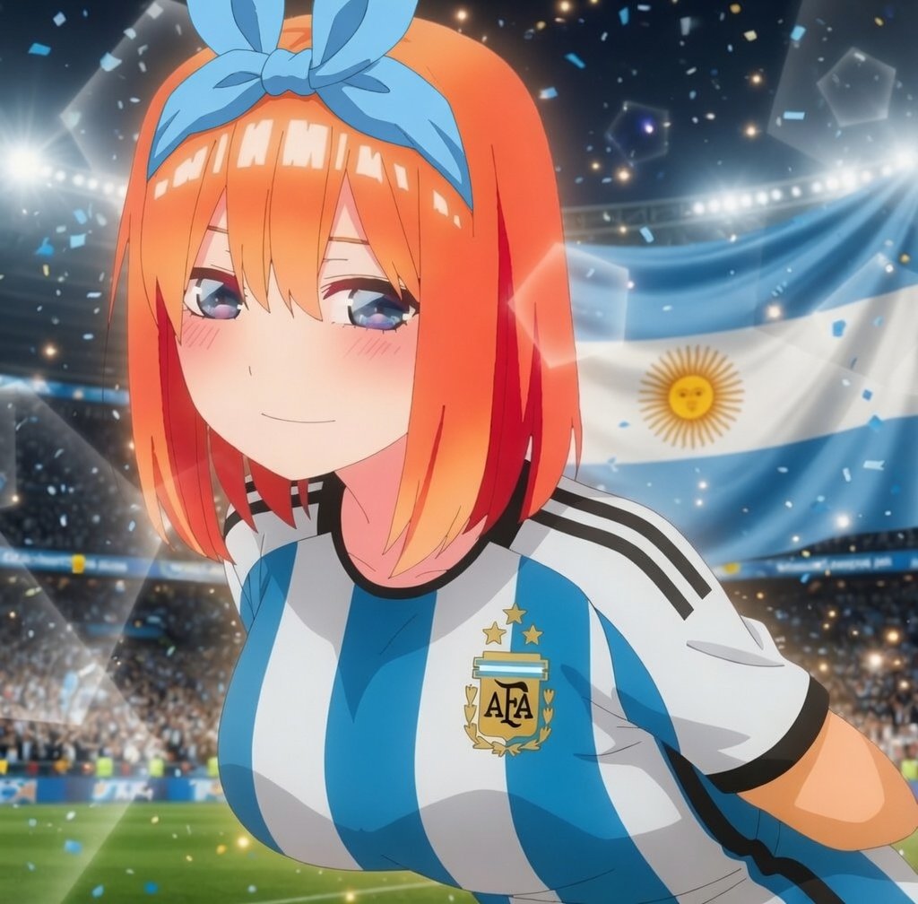 FanDeYotsuba's tweet photo. #NuevaFotoDePerfil

Revivo la cuenta para apoyar a Argentina.  Vamos carajo 🇦🇷 https://t.co/suhDyGbuLZ