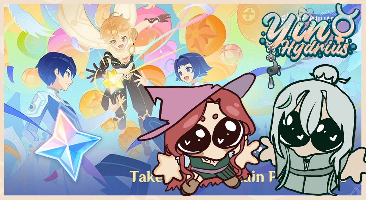 YHydrius's tweet photo. I haven't streamed Genshin Impact in a while! Join @doodles_pi and I in Miliastral Wonderland, where we'll be playing community made minigames! Who knows, maybe we'll find some gems! Primogems I mean! Come on by, links are in the replies~ #Vtuber #VtuberSupport https://t.co/FOqWW1Wb5a