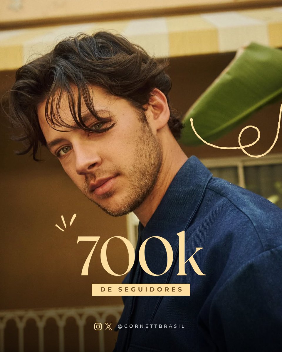 cornettbrasil's tweet photo. 700K DO NOSSO MENINO! 🥳
O Matt merece todo sucesso do mundo e nós estamos ansiosos para ver os seus próximos passos. https://t.co/JlcRU9OHwc