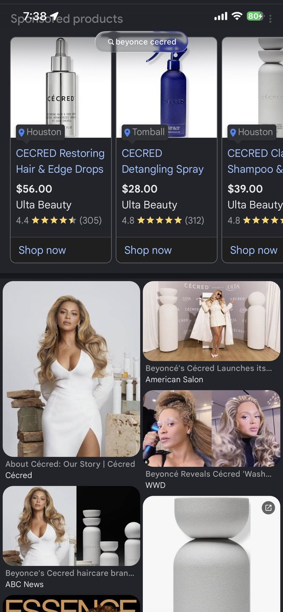 ThroGoathtx's tweet photo. @sameolben And this is today behonces hair care. Get off our dick and go spend money with them since you care so much https://t.co/8SO009Fc5i