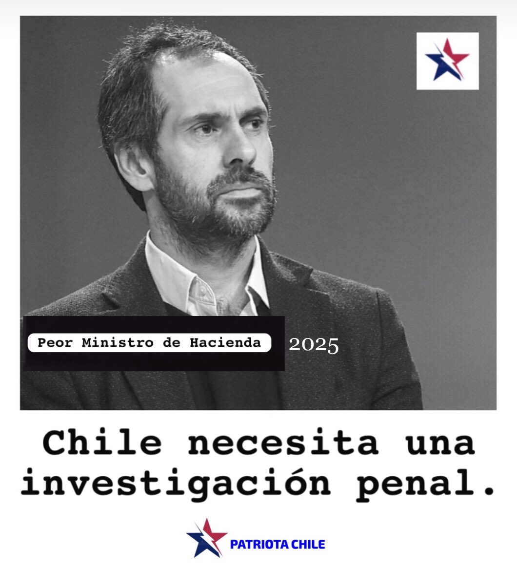 Soubirous_33's tweet photo. 🔴 URGENTE | Patriotas, La acusación constitucional contra Grau no basta, Chile pide y Exige una investigación penal y Cárcel. #CarcelParaGrau RT https://t.co/QoxxhKwHYo
