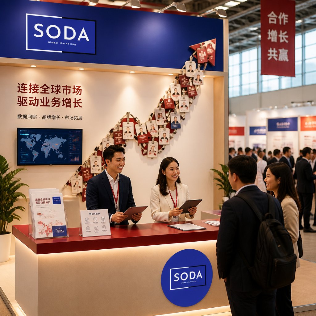 GlobalSoda's tweet photo. Want China-ready leads from trade shows? We design bilingual booths, on-site engagement plans, and digital follow-up that turn visitors into qualified sales conversations. Shorter sales cycles, clearer ROI. Ready to convert? https://t.co/6xhsOCwWRI #TradeShow #ChinaMarket https://t.co/6nHCC8J0Js