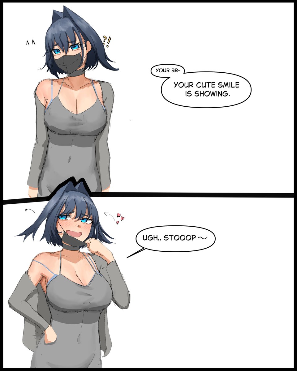 vVTOLl's tweet photo. I don't care about the bra strap. Kronii's smile however...

#kronillust https://t.co/RYhbrexjEL