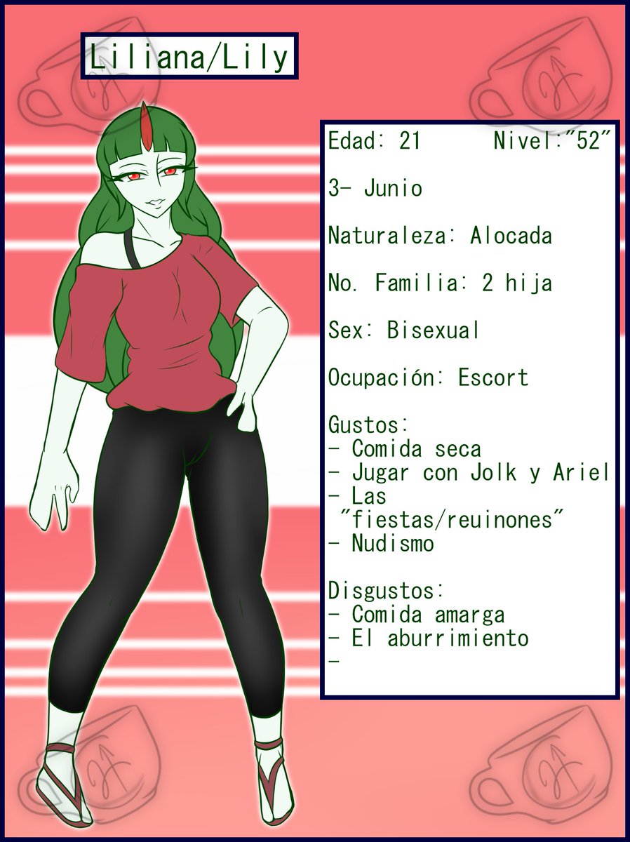 PokeZoneFur's tweet photo. Hace tiempo que quería volver a hacer fichas de personajes.

Y bueno, considerando en todo lo que e trabajo en Lily, por no no hacer la primera para esto.

Bien espero disfruten de esta hoja. 

Me faltan dos detalles mas, pero esas las pondre en otro momento. https://t.co/SHDJi5ljiq