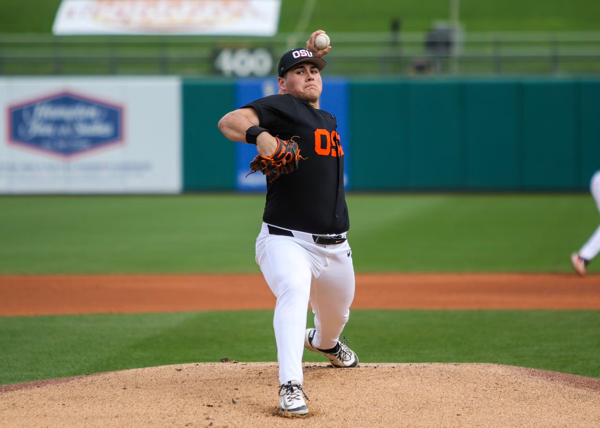 MVPMertz's tweet photo. Florida’s likely rotation in 2027

Friday: 2026 SEC Pitcher of the Year, 2027 first rounder, all-American 

Saturday: Freshman all-American, #1 in the NCAA in WHIP, sub 2 ERA, likely a first rounder in 2028

Sunday: Possible first rounder in 2027, pumps 100+ https://t.co/Xcqj8IcELA