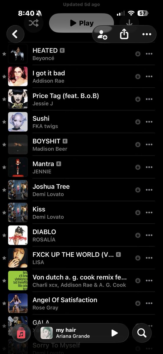 asoue512's tweet photo. #ReageDiaTV minha playlist https://t.co/x61rv5Ylpj
