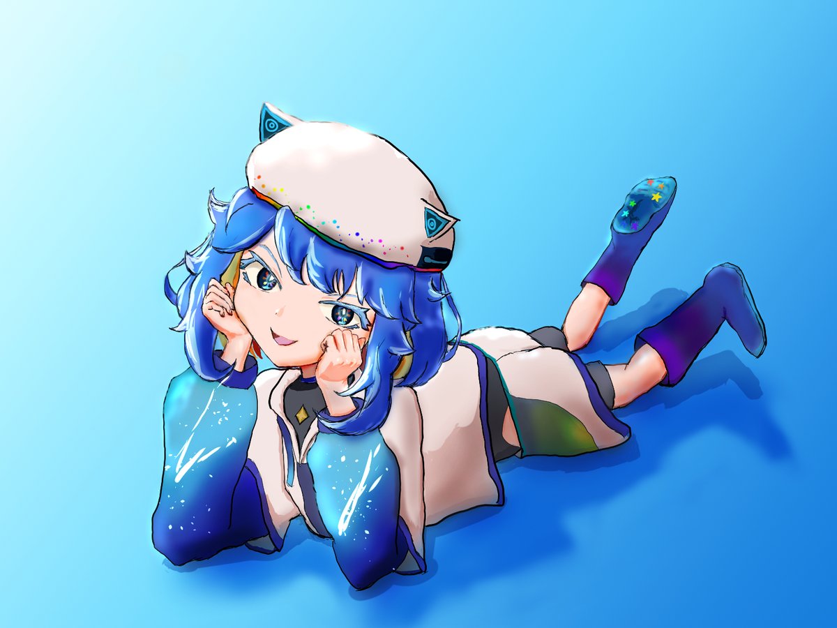 createplus_02's tweet photo. 【イラストのご紹介🖼️】
こんにちは、クリエイトぷらすです！
本日は利用者さんに描いていただいたイラストをご紹介します！

今回はなんとクリエイトぷらすのオリジナルキャラクターを描いていただきました！🖌️

細かなグラデーションや表情にこだわって��れました！

#B型事業所 #クリエイトぷらす https://t.co/IBlhWM6KGl