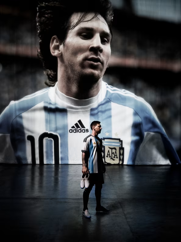 kennicon's tweet photo. Let's go @Argentina!!! I would love to see the USA go far, but they won't win. I want to see Messi lift the cup again for his last dance. The GOAT is looking strong and ready to dominate. Let's see some magic! @FIFAWorldCup #Soccer #Messi https://t.co/s8RxIOH9yt