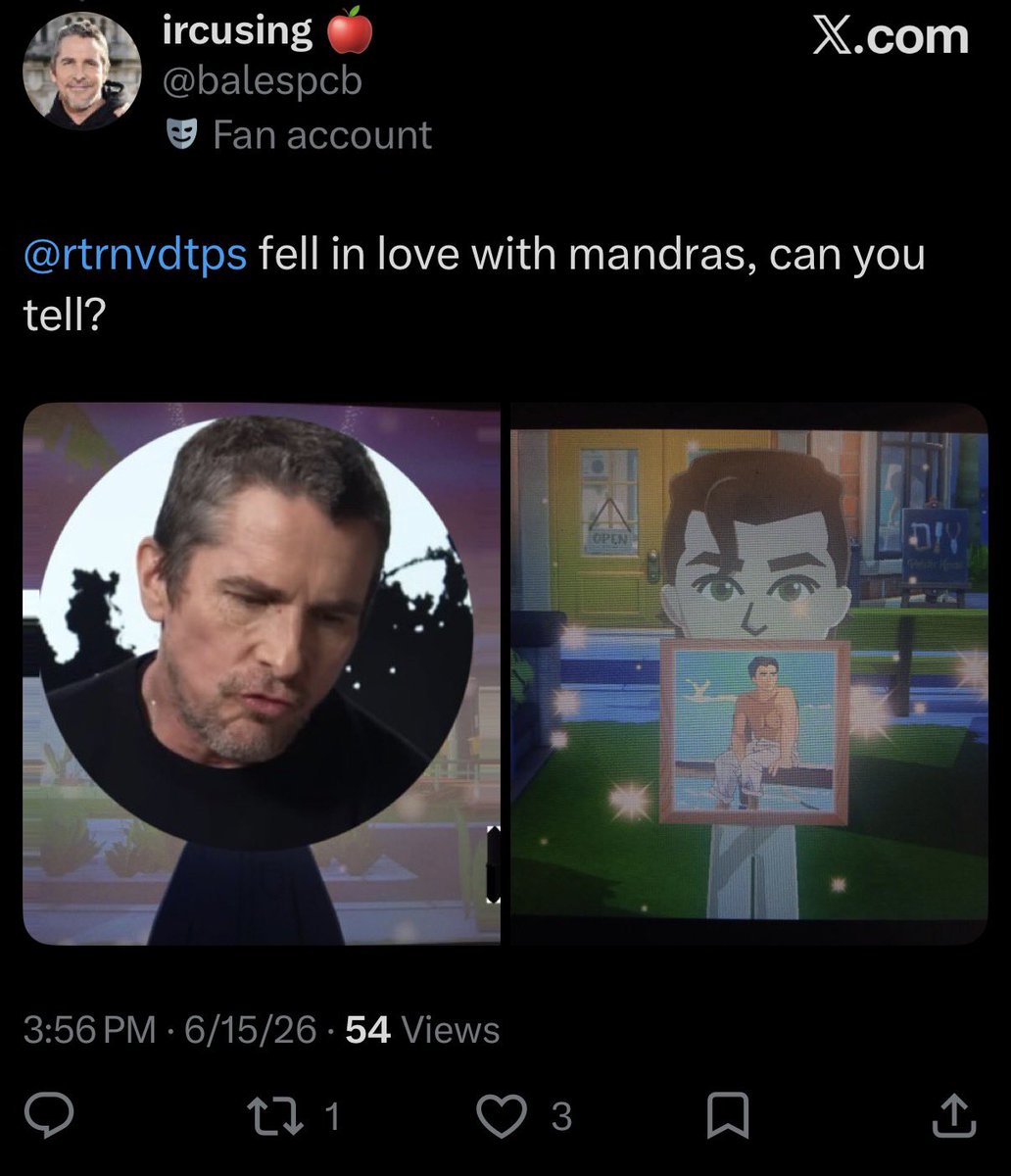 BaleStruggles's tweet photo. https://t.co/e4JZb1a45I