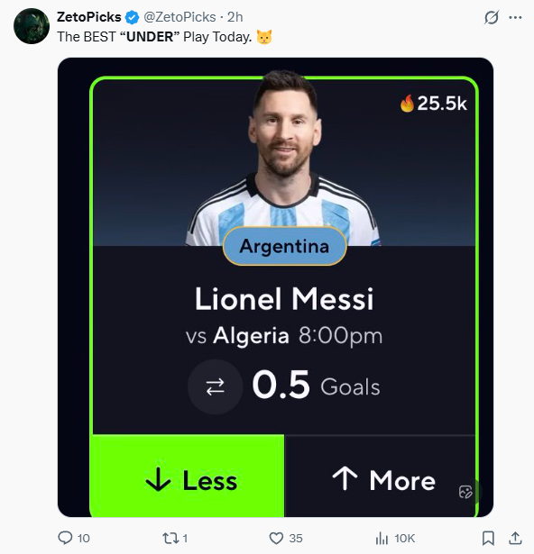 GoalKickProps tweet media