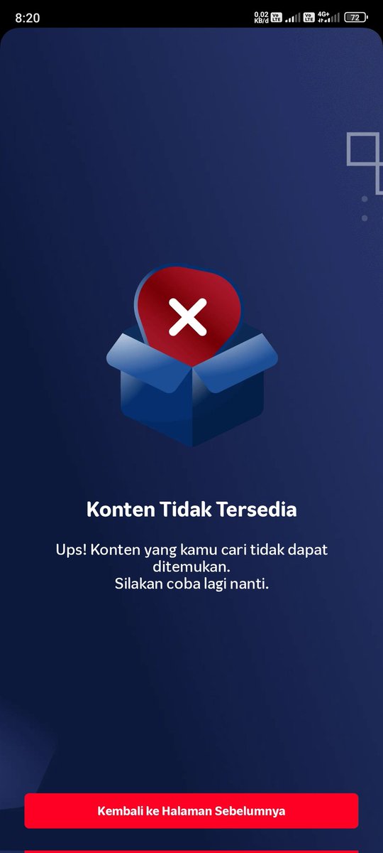 M1chuuu10's tweet photo. Shame on you maxstream @Telkomsel 
Ga bisa nonton Argen https://t.co/dCDm1S1aIf