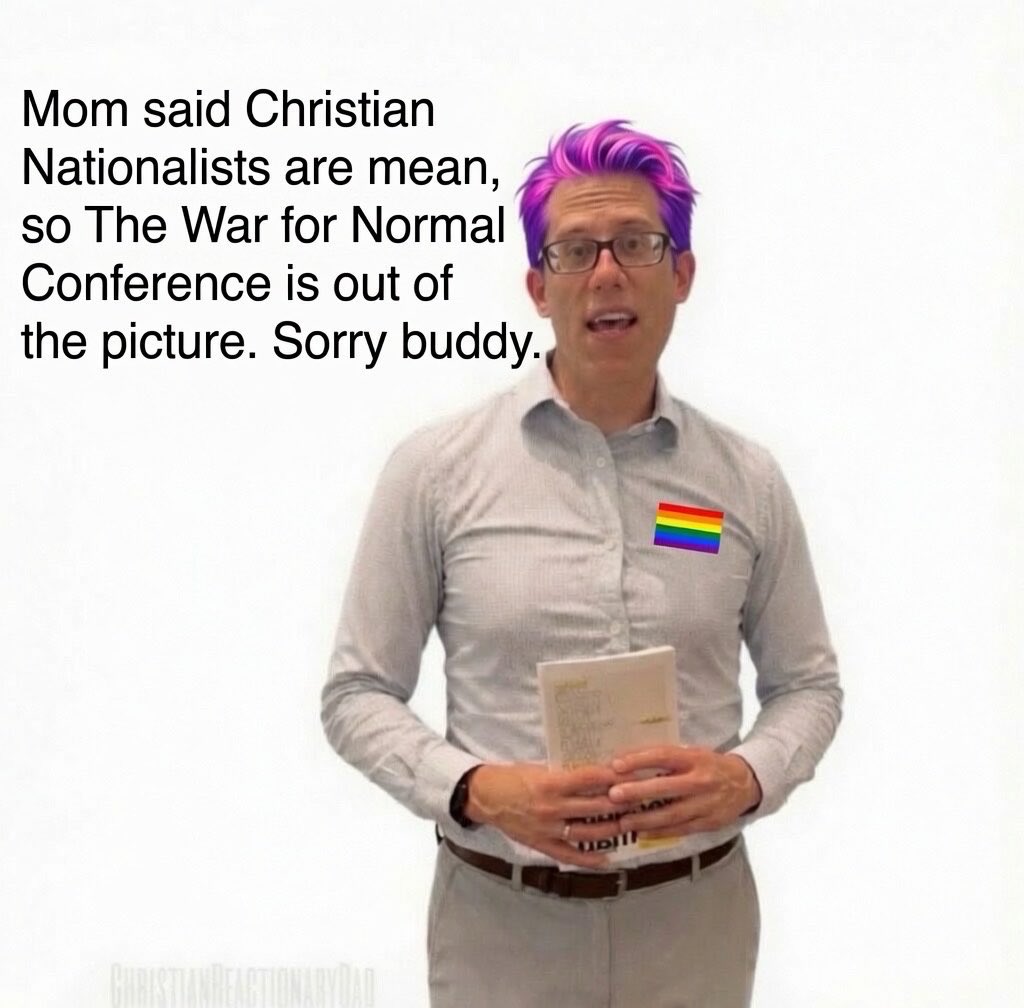 Smpr_Refrmnda's tweet photo. That’s why you’re blocked, just as Brian explains in the latest King’s Hall, it’s to obfuscate & stir up the masses. You could clearly handle concerns & questions privately with Bryan & Eric rather than blathering out drama online. Is this how a pastor is supposed to act to another faithful brother in ministry?? Maybe because of Christian Race Realism and general prohibition of mixed miscegenation, Post War Consensus Liberal Order where being a devilish communist is ok but being a fascist/nazi isn’t, though the former is much much worse and soul damning or a full Preterist heretic that gets a pass??

Look at the company of detractors, E-lie “I support pedos & pedo novels” McGowan, Owen “constantly concerned” Strachan & Neil “I’m not woke but my pastor is” Shenvi among other lesser anon doxxing effeminate phaggots, they’re all “good company in Hell.”