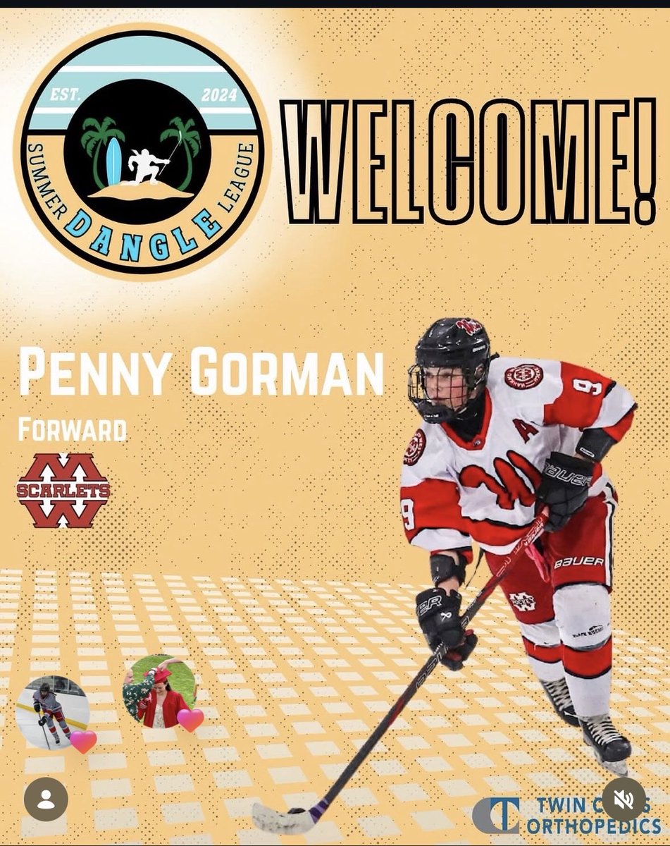 GirlspuckWest's tweet photo. Congrats to 2 of our captains, Maleah Giesen and Penny Gorman, for making it into the Dangle League! Scarlet Proud!! https://t.co/Chzl7j2K0A